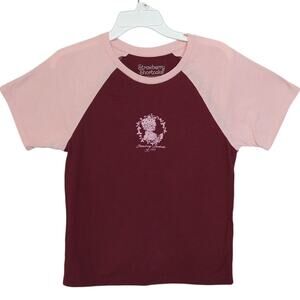 Strawberry Shortcake Graphic T-Shirt Size L Vintage-Inspired Tee